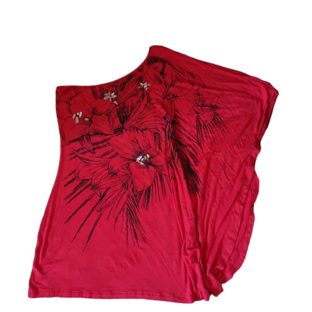 Express One shoulder Pink Dress